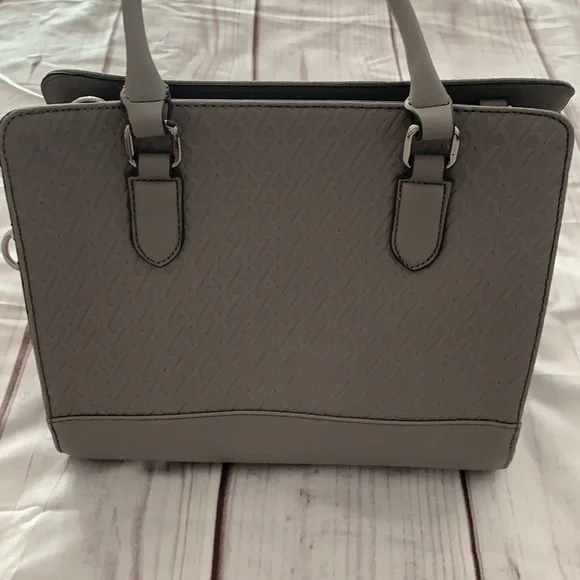 NWT Nine West "You and Me" Gray Handbag/Shoulder Bag - Picture 9 of 14